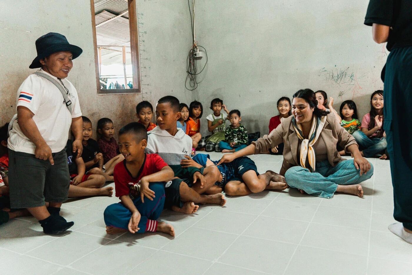 Children and families at the TSilentP home