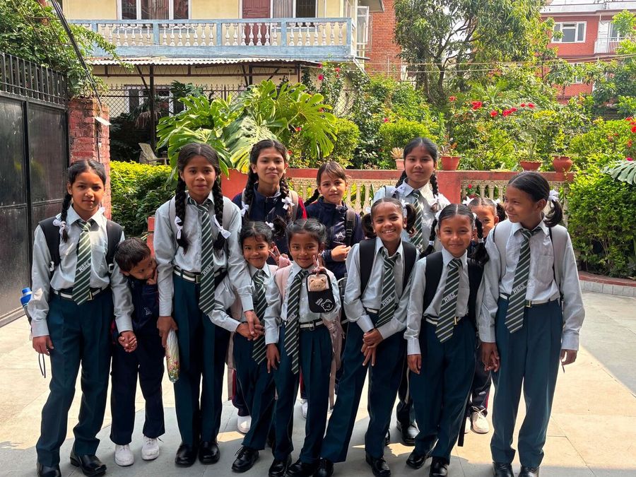 Children in a training and education program