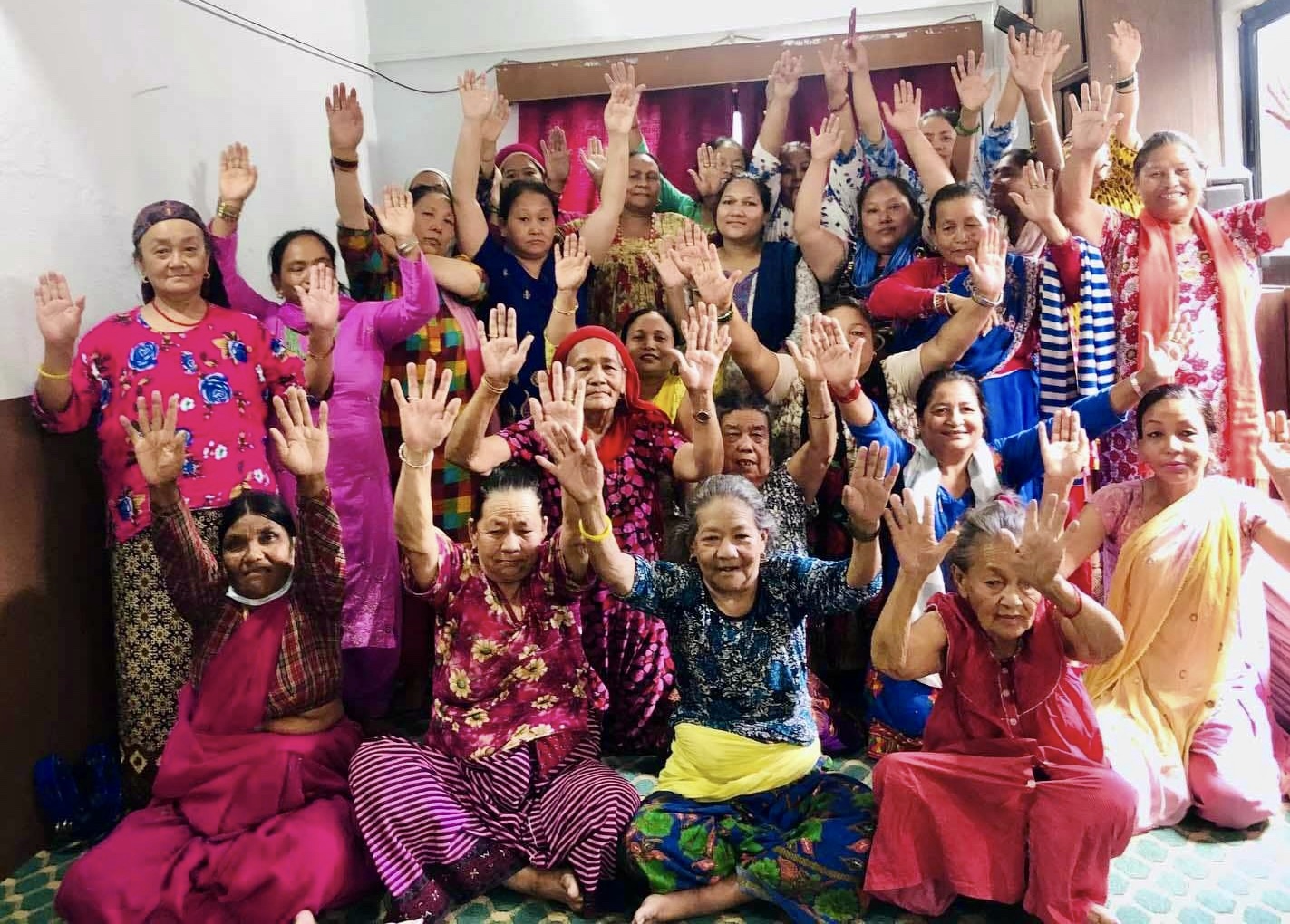 Women gathered for the Women Ministry