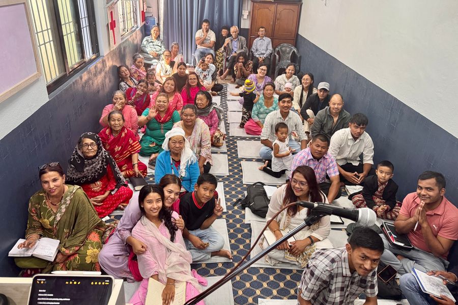 A women's gathering in the community